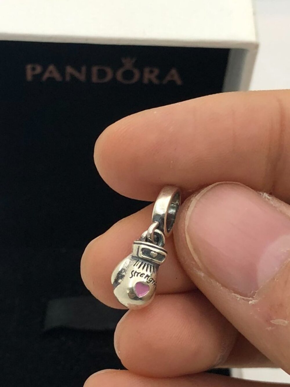 ✨🔥Pandora Boxing Glove Dangle Charm Strength Pendant